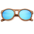 Real Zebra Wood Sunglasses Polarized Lenses UV400