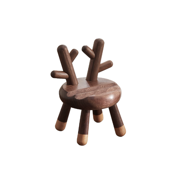 Cute and stylish cartoon deer antler stool phone holder
