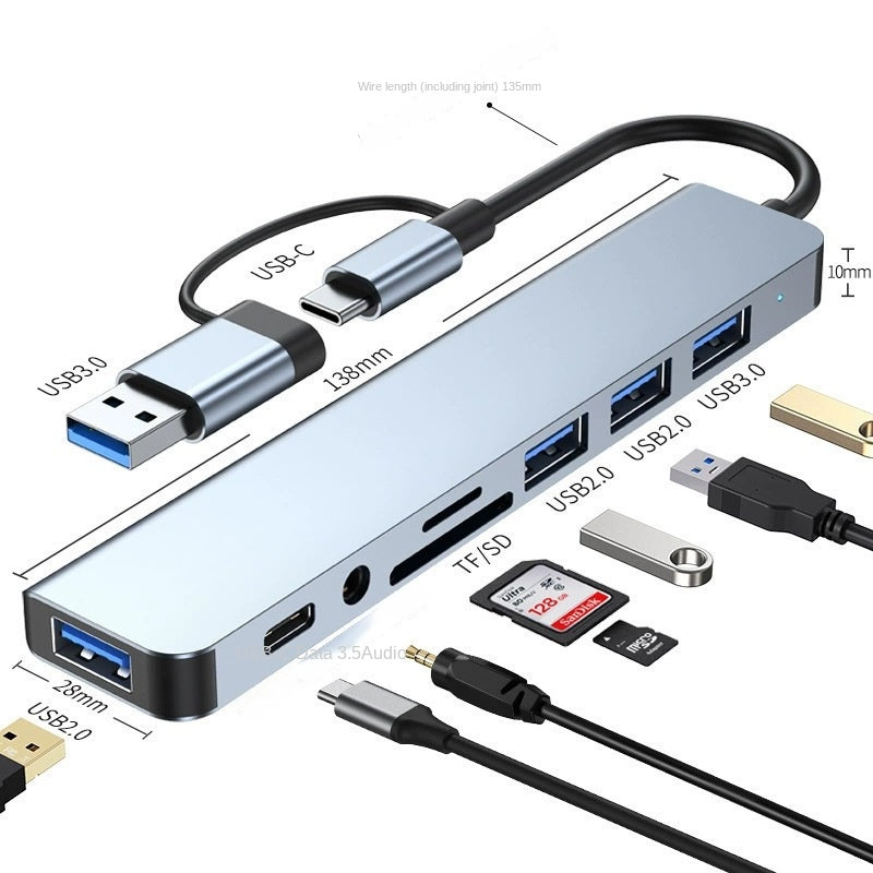 USB C Hub Multiport Adapter, Docking Station with HDMI 4K