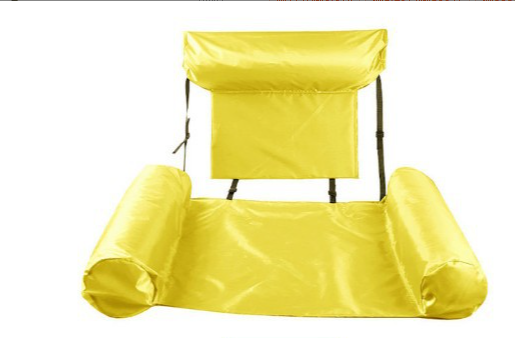 Fauteuil gonflable flottant avec dossier