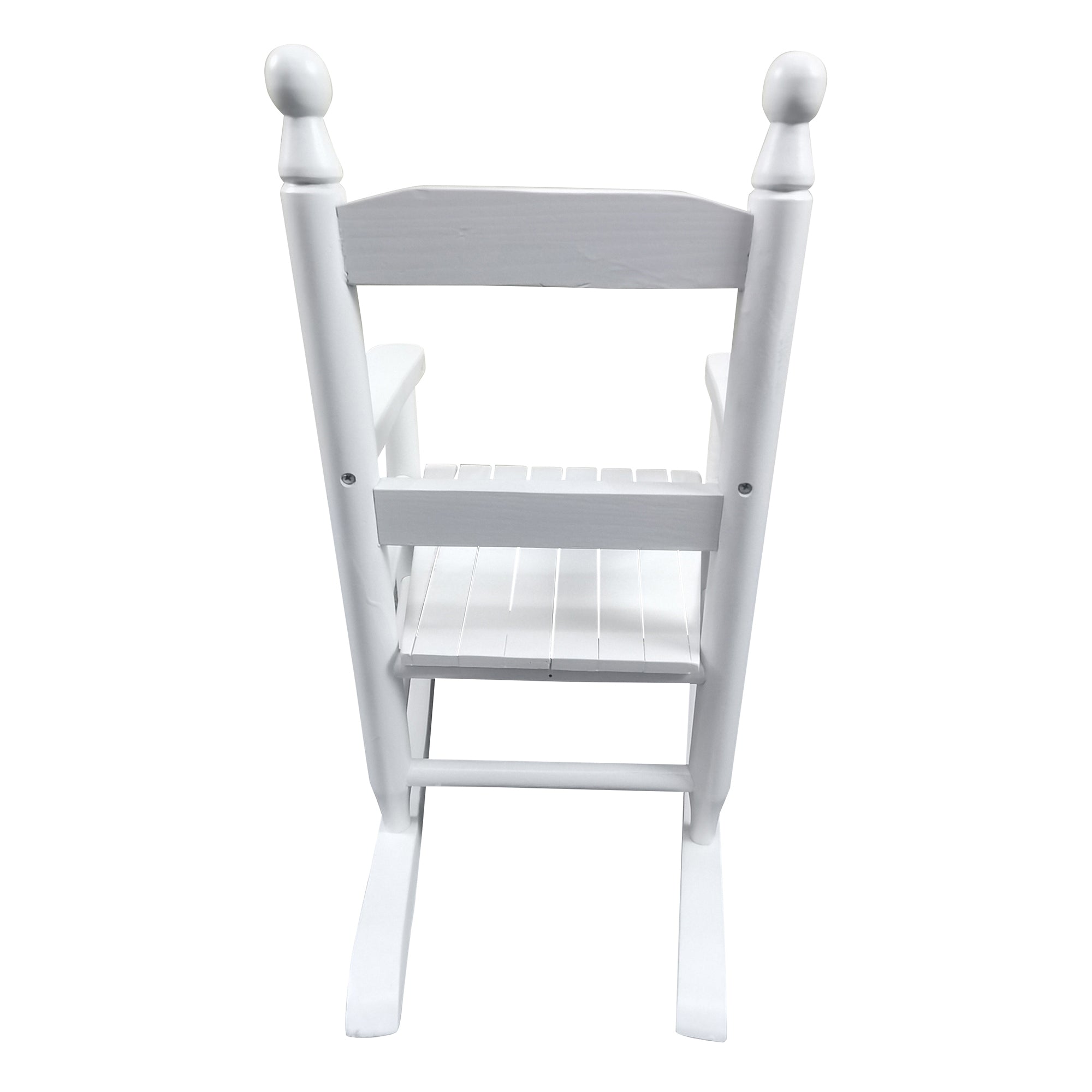 Chaise à bascule blanche - Intérieur ou Extérieur - Adaptée aux enfants - Durable