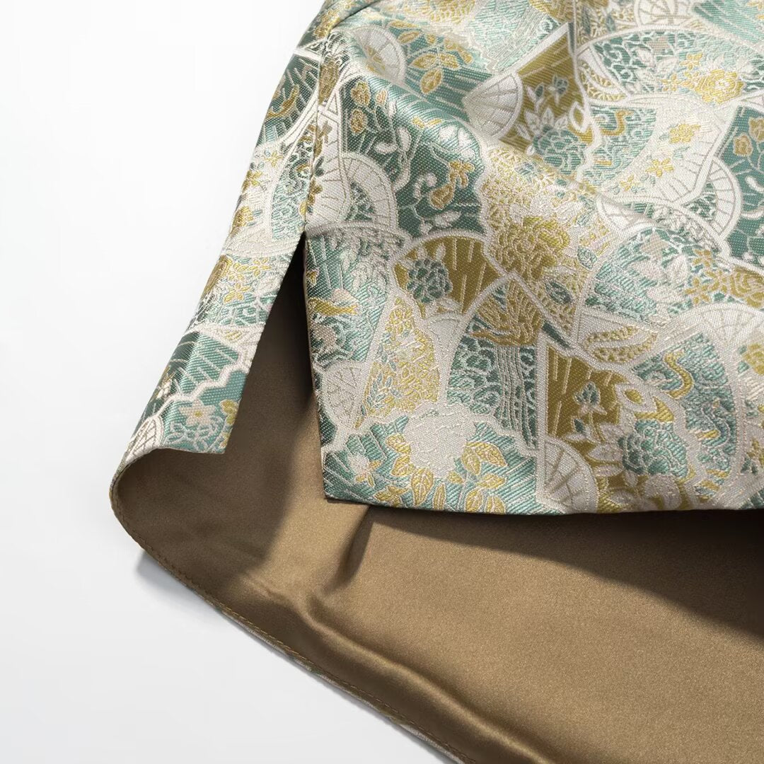 Veste jacquard élégante
