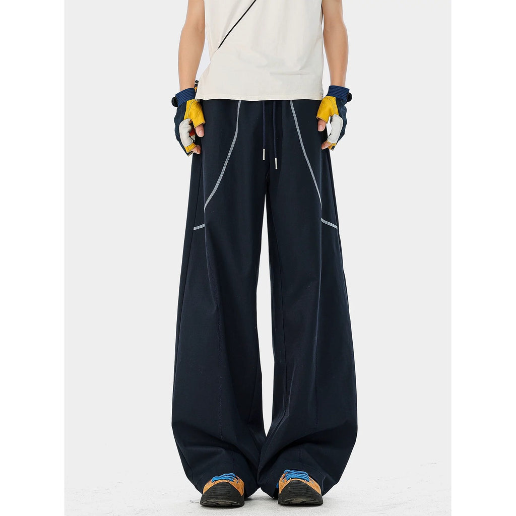 Casual Pants for Men Trendy Versatile Straight Leg Loose