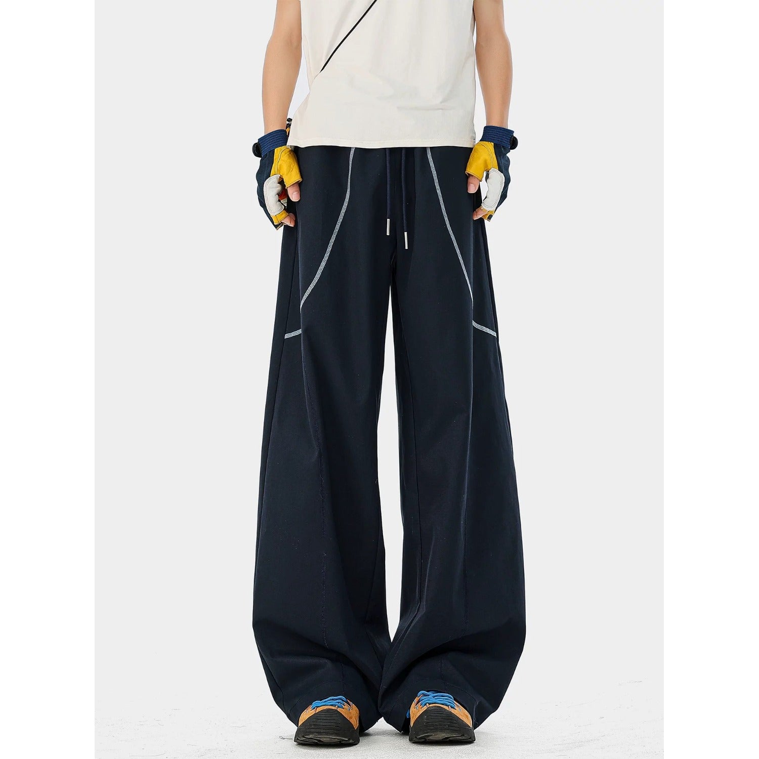 Casual Pants for Men Trendy Versatile Straight Leg Loose