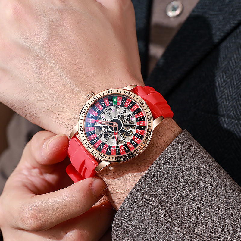 Authentic Gamble Plate Men's - Automatic Mechanical Watch - Waterproof Luminous