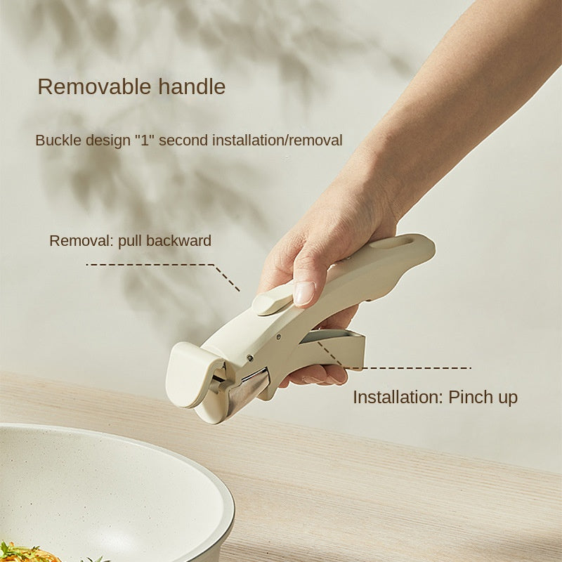 Detachable silicone cookware set