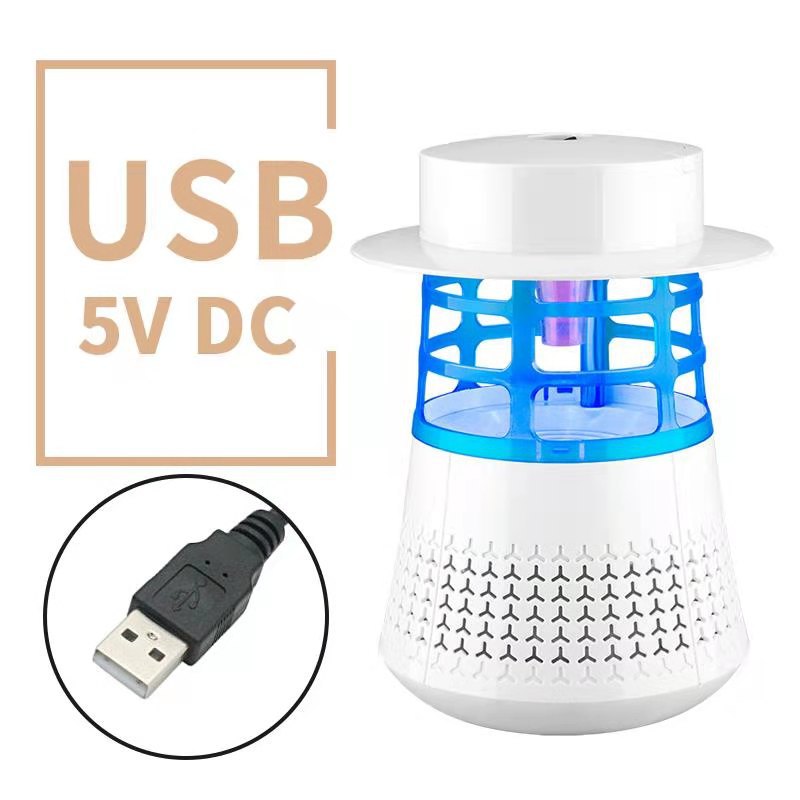 Lampe tue-mouches et tue-moustiques portable à photocatalyseur
