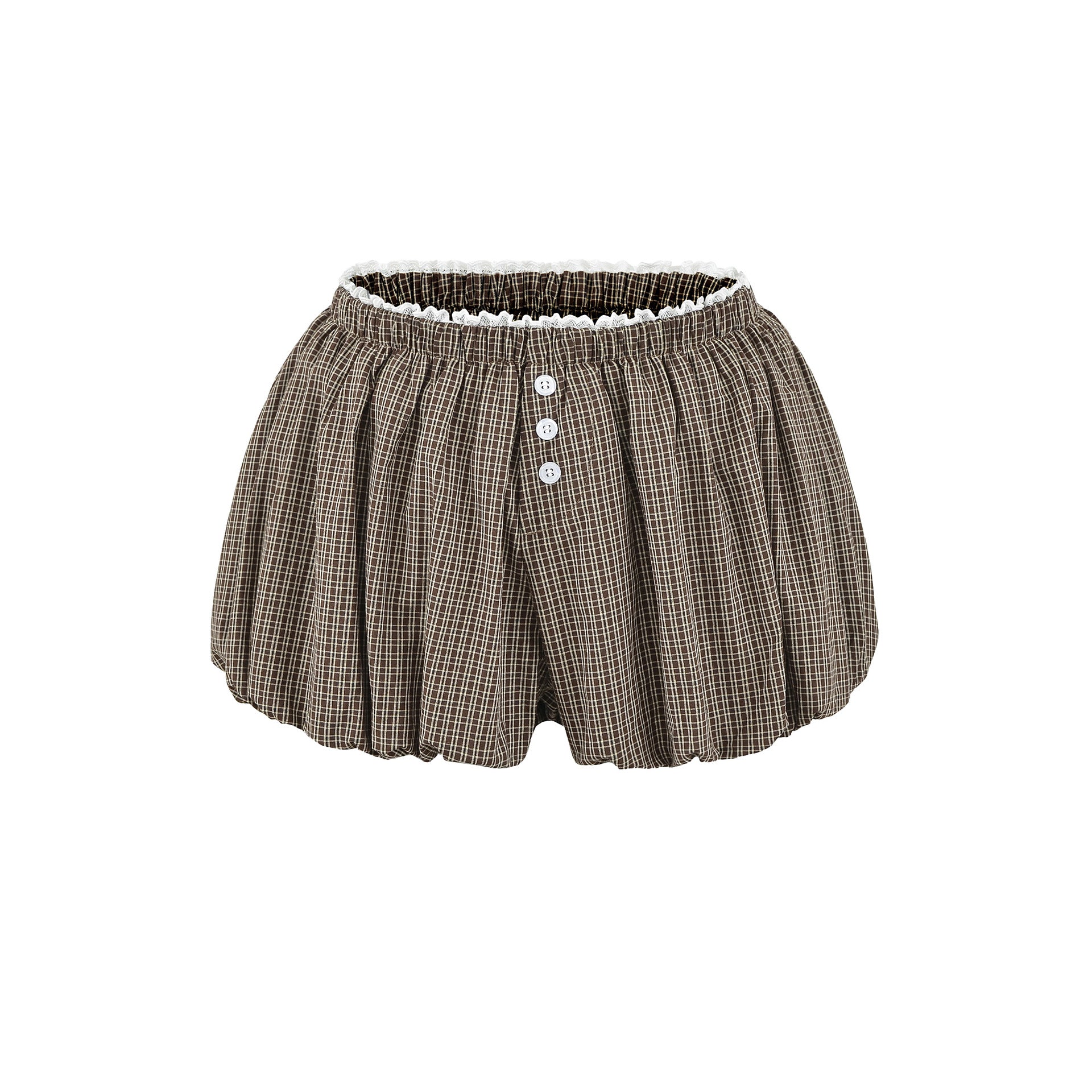 Short taille haute à volants – court cropé audacieux