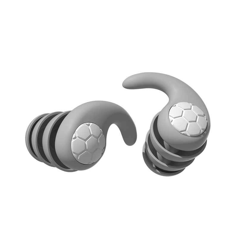 Nouveaux bouchons d'oreille insonorisés et anti-bruit en silicone, étanches pour la natation, filtre de bruit pour dortoir, protection auditive