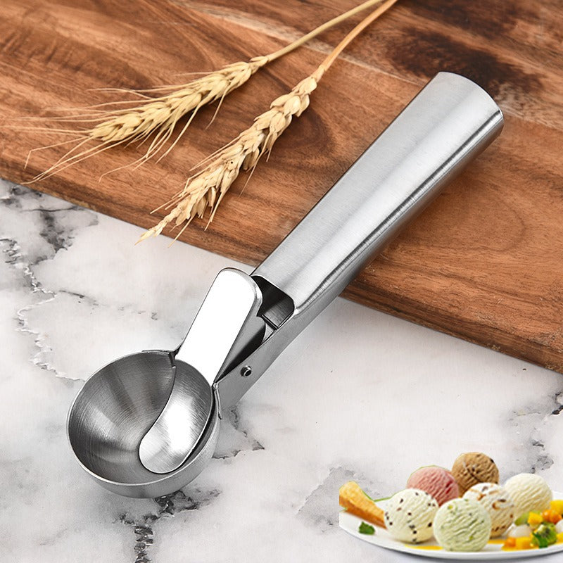 430 Stainless Steel Ice Cream Scoop Dual-Use Function Fruit Scoop Ice Cream