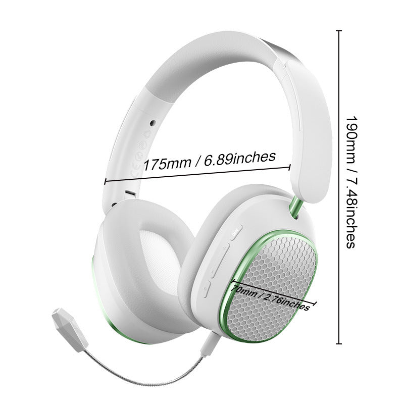 Bluetooth 5.3 earphones head mounted ANC noise cancelling