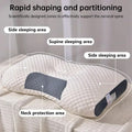 New SPA Sleep Pillow: Sleep aid, neck support, orthopedic, soybean fiber massage