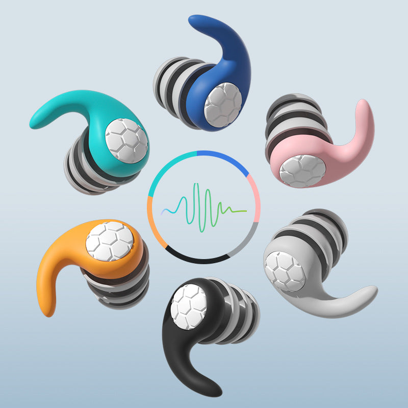 Nouveaux bouchons d'oreille insonorisés et anti-bruit en silicone, étanches pour la natation, filtre de bruit pour dortoir, protection auditive