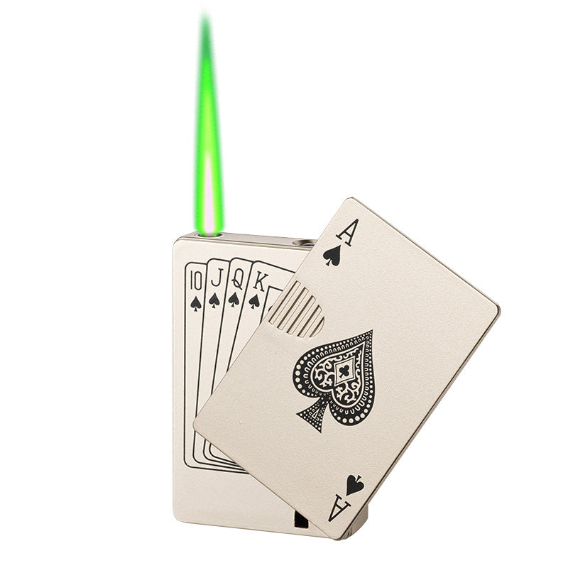 Poker Flush Lighter Windproof Flame