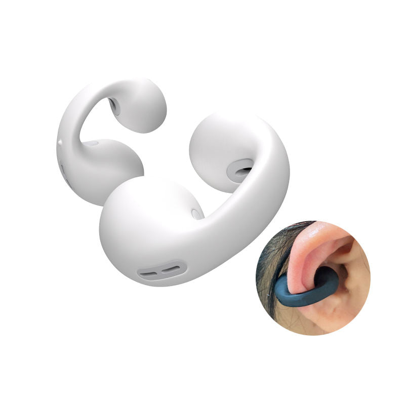 New Bluetooth Headset 5.3 Bone Conduction Ear Clip Noise Reduction i110