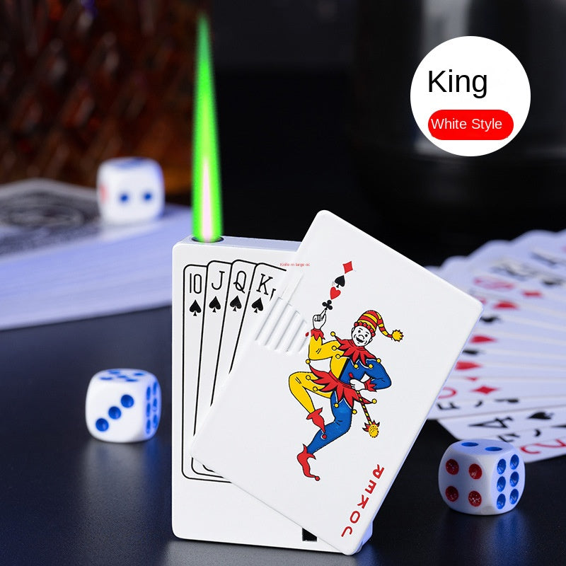Poker Flush Lighter Windproof Flame