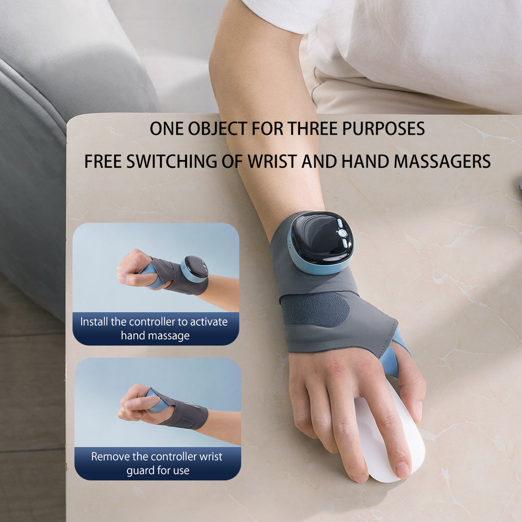 Wrist Guard For Tendonitis Heated Wrist Massager TFCC Strain, Sprain Sports Wrist Guard Preventing Muscle Strains Rechargeable