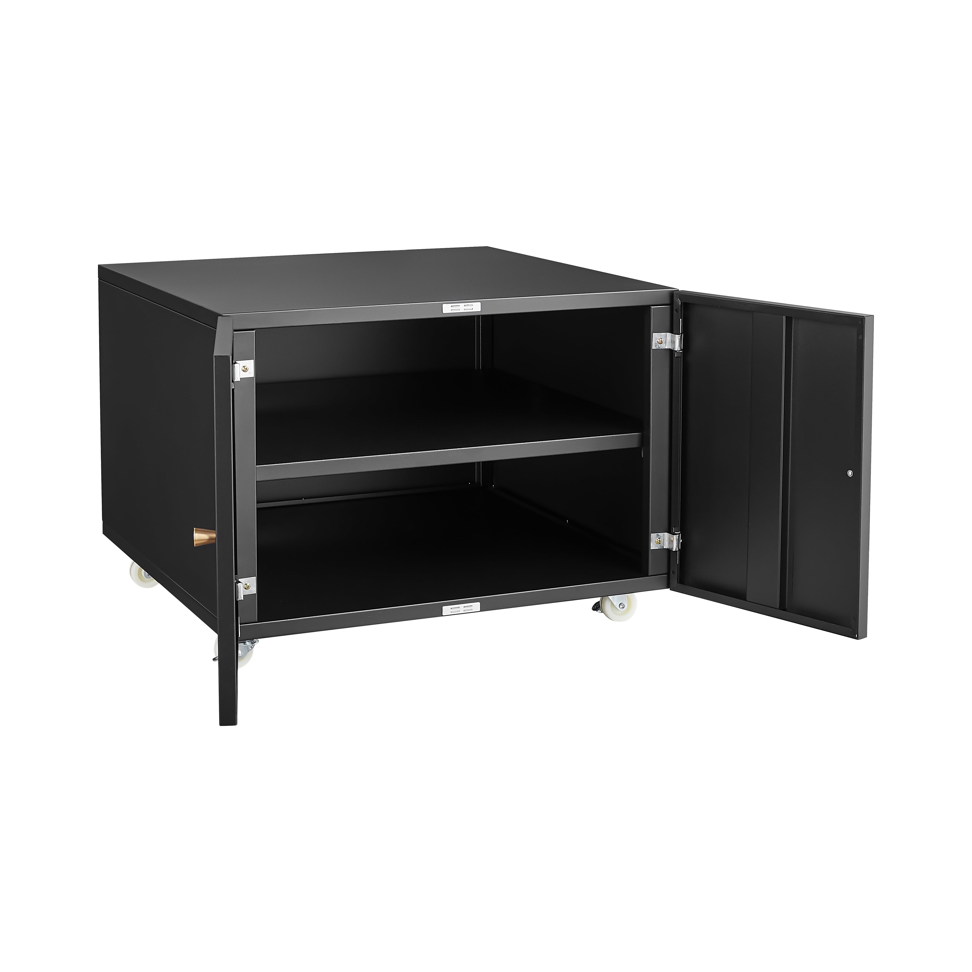 Office furniture Copier Cabinet white 2 door steel copier stand
