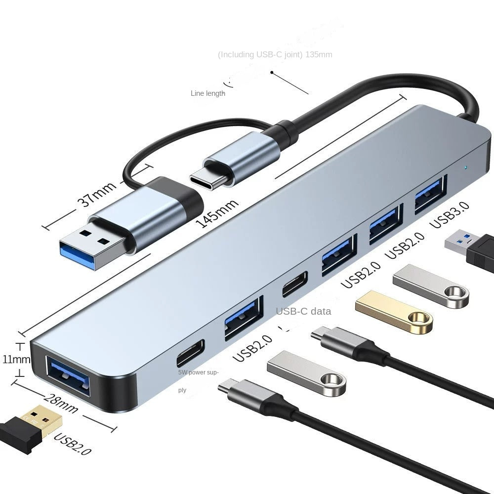 USB C Hub Multiport Adapter, Docking Station with HDMI 4K