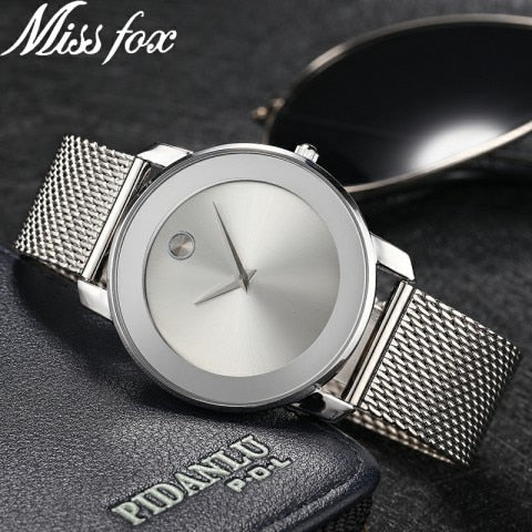 Unique Design Minimalist Unisex Watch MISSFOX 2446