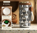 LED display insulated cup 316 stainless steel cup 410ml