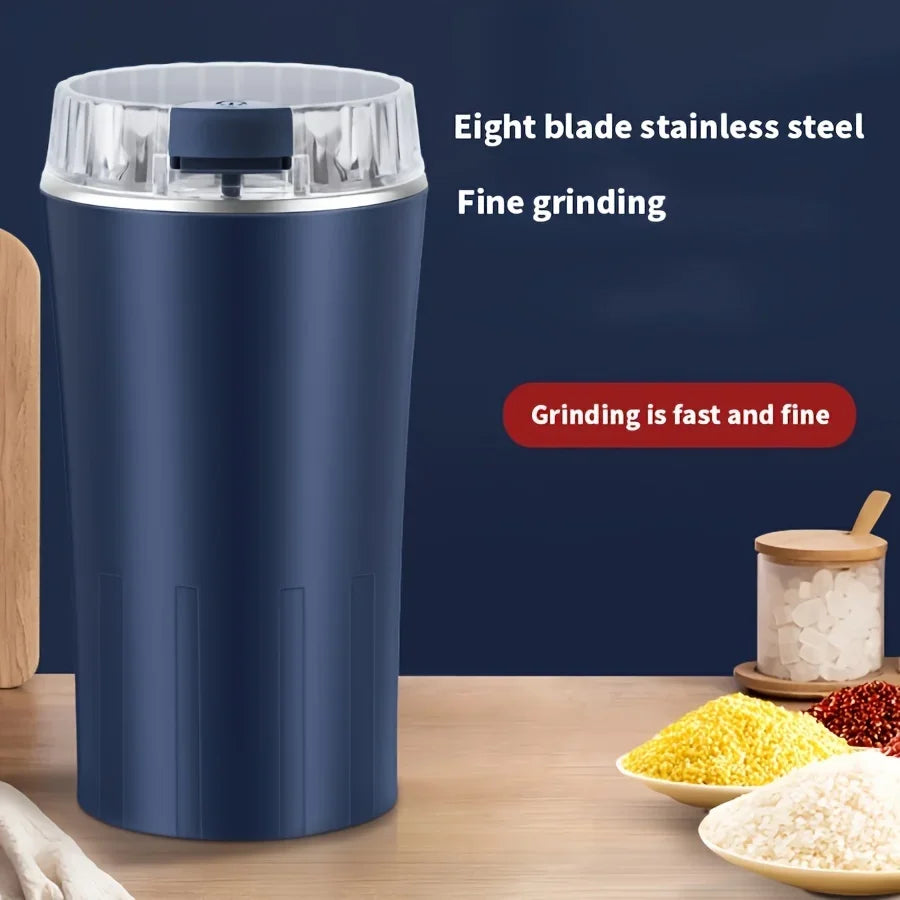 Electric Bean Grinder Multifunctional Coffee - One-Press Control Food Processor
