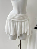 Low waist short skirt