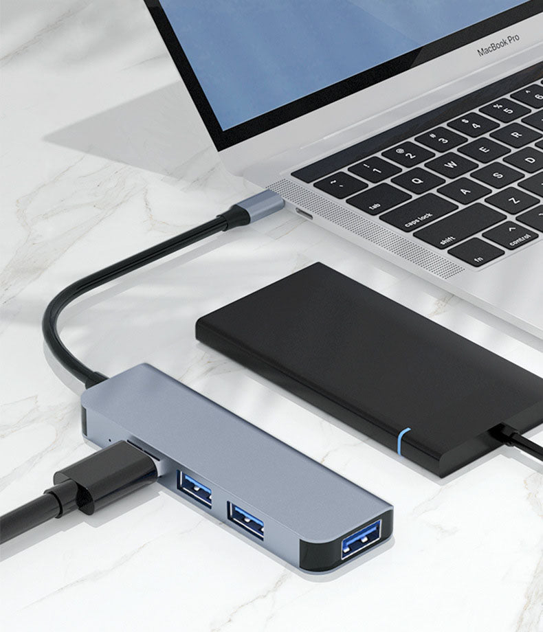 HUB splitter type-c expansion USB 3.0 hub mobile computer 5Gbps