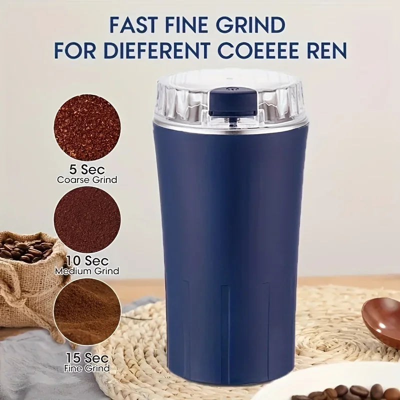 Electric Bean Grinder Multifunctional Coffee - One-Press Control Food Processor
