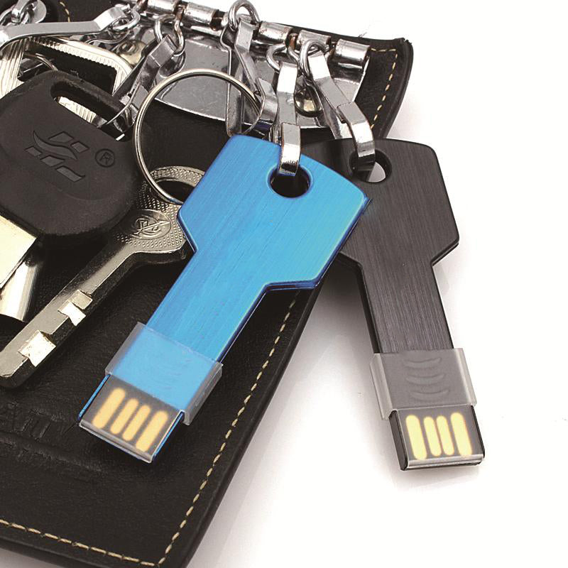 USB Flash Drive 4 to 64GB Metal Key