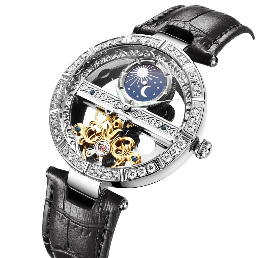 Montre Femme Horloge Luxe Mode Mécanique