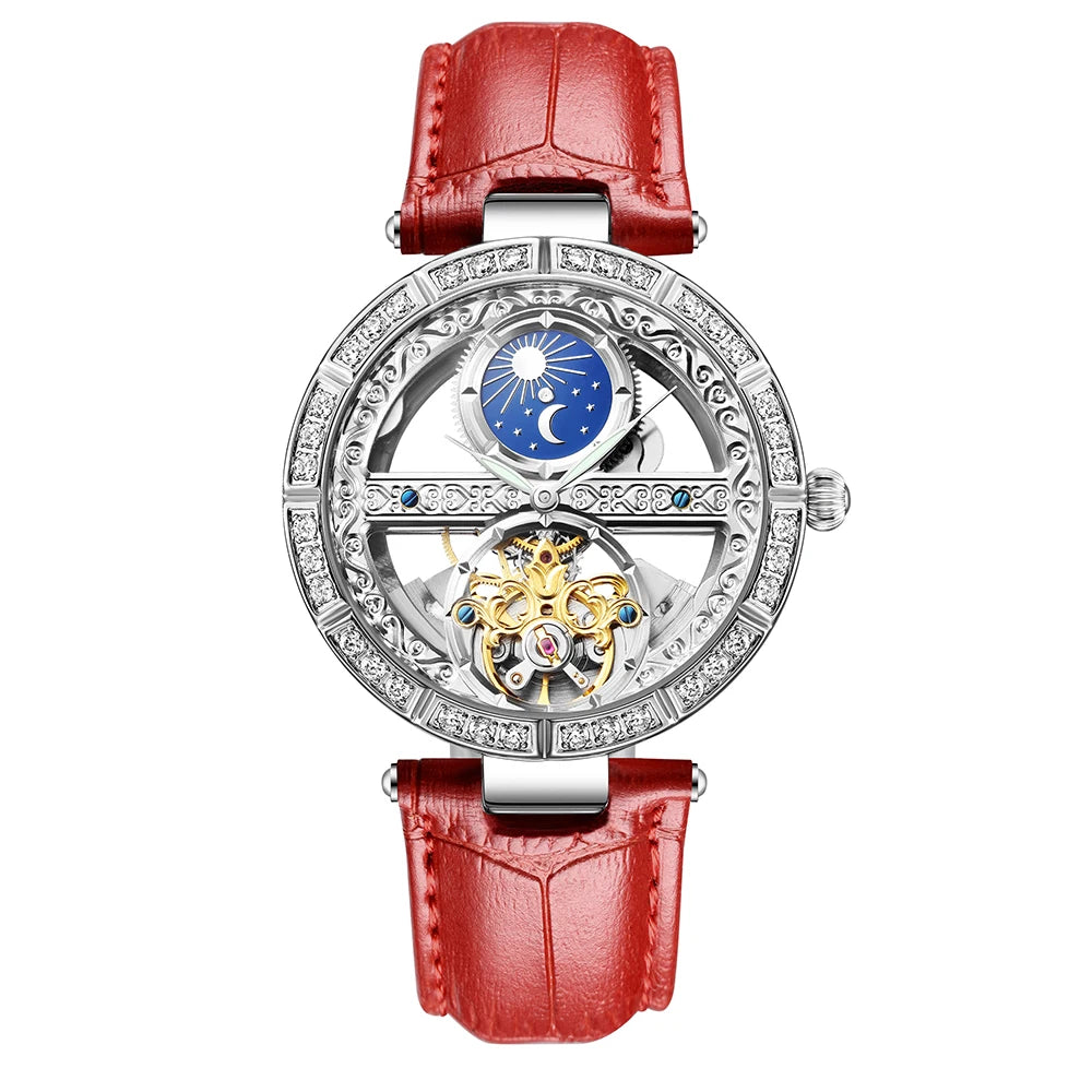 Montre Femme Horloge Luxe Mode Mécanique