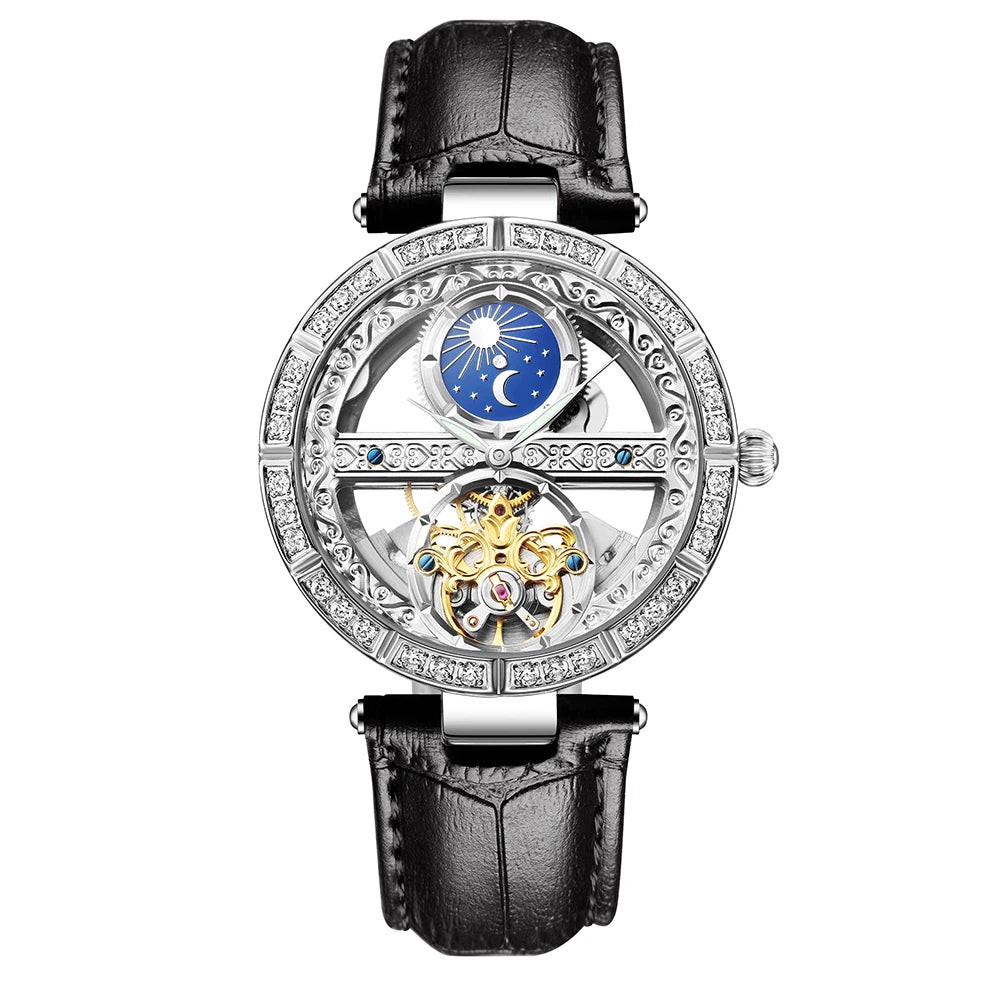 Montre Femme Horloge Luxe Mode Mécanique