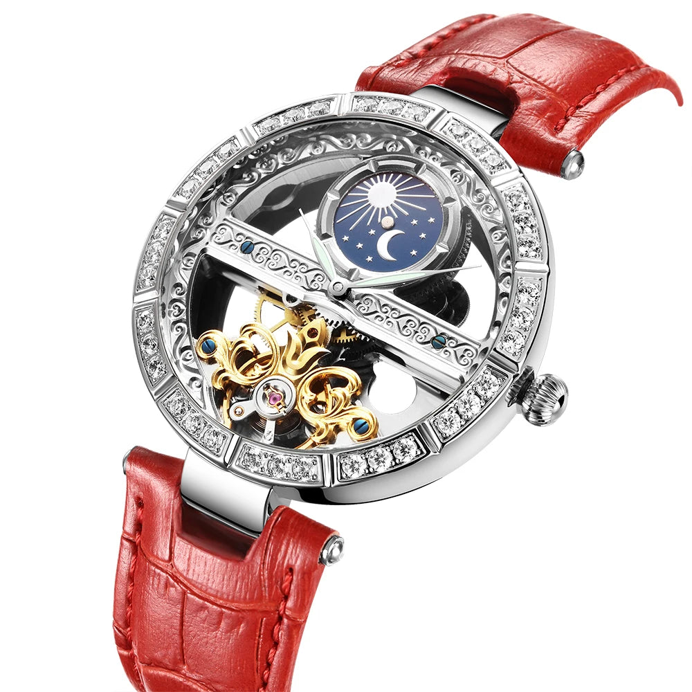 Montre Femme Horloge Luxe Mode Mécanique