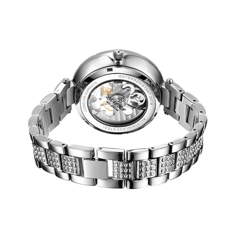 Montre Femme Horloge Luxe Mode Mécanique