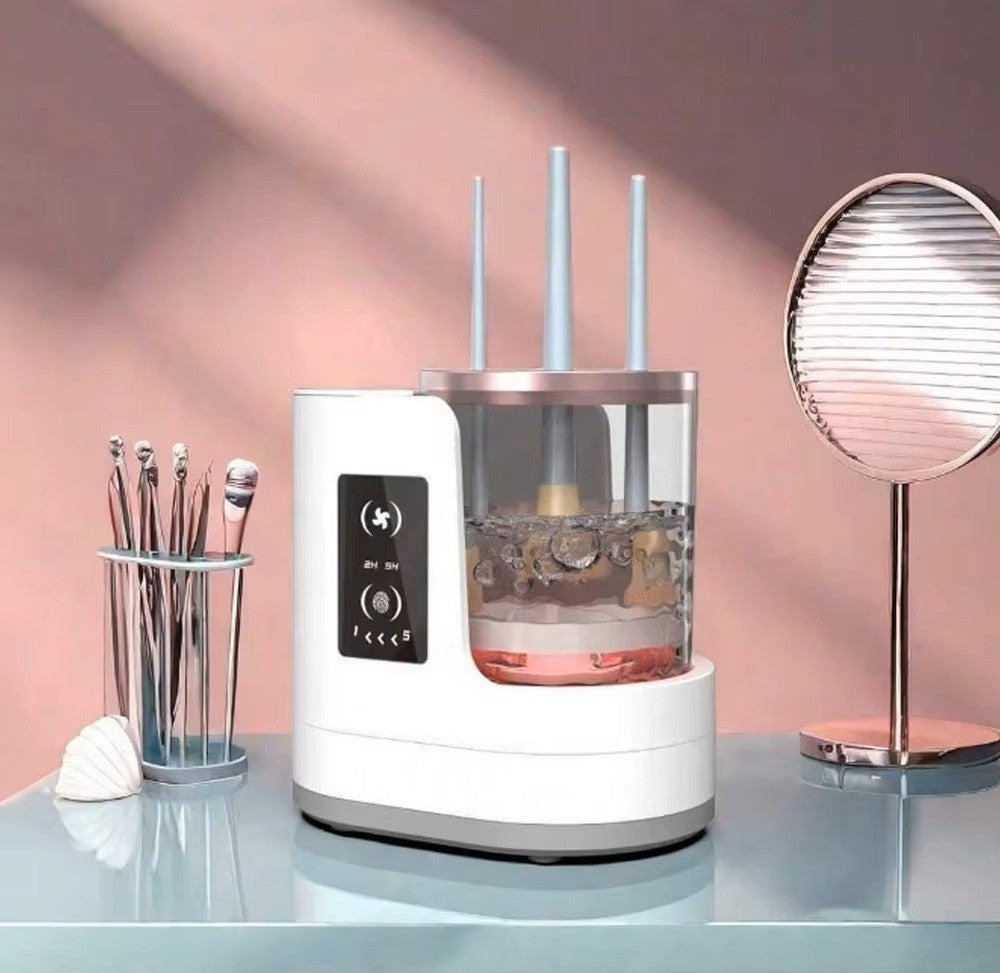 Nettoyeur de pinceaux de maquillage électrique rechargeable