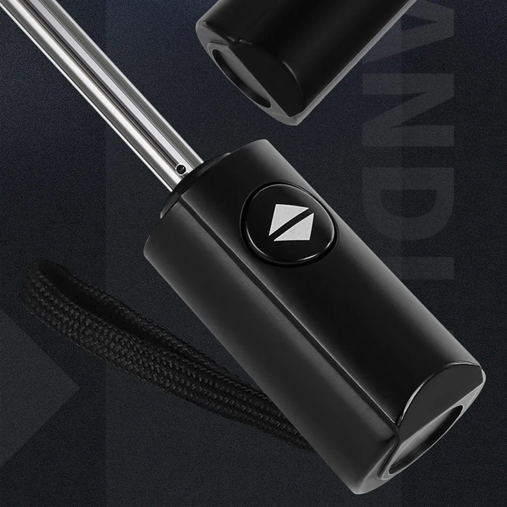 Foldable Reversible Automatic Umbrella Folding Reverse Folding Business Umbrella With Reflective Strips