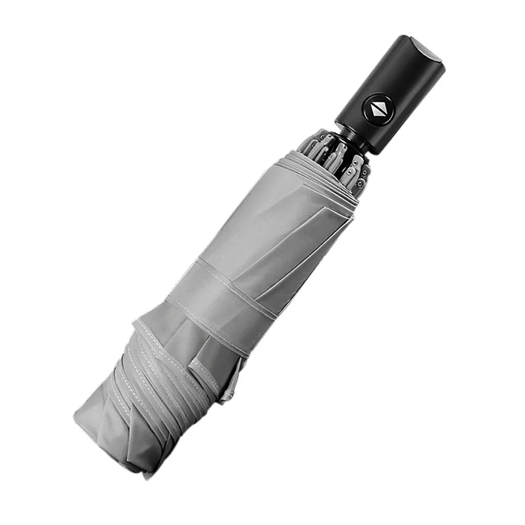 Foldable Reversible Automatic Umbrella Folding Reverse Folding Business Umbrella With Reflective Strips