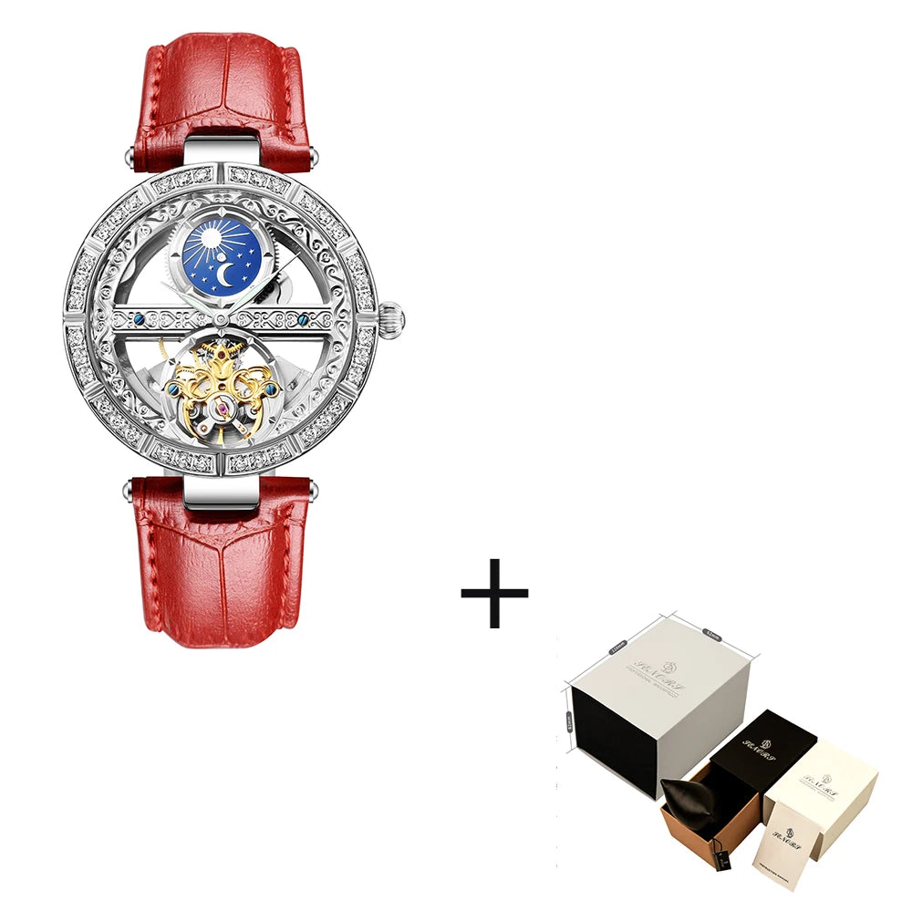 Montre Femme Horloge Luxe Mode Mécanique