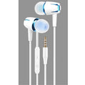 Casque filaire lumineux – Prise 3,5 mm avec microphone, contrôle volume et basse