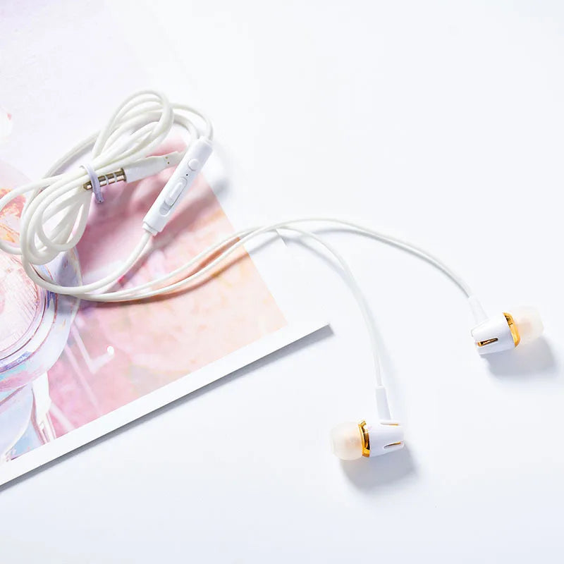 Casque filaire lumineux – Prise 3,5 mm avec microphone, contrôle volume et basse
