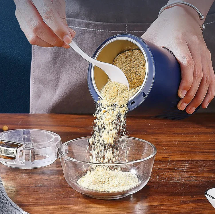 Electric Bean Grinder Multifunctional Coffee - One-Press Control Food Processor