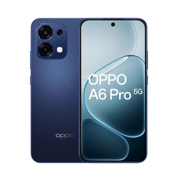 OPPO A6 Pro 5G Version UE Smartphone 8 Go+256 Go, 6500 mAh, MTK Dimensity 6300, AMOLED, Appareil photo principal AI 50 MP IP69