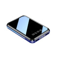 20000mAh Mini Power Bank Portable Charger Mirror Screen LED Digital Powerbank External Battery for iPhone & Android