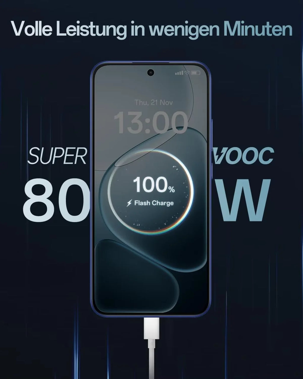 OPPO A6 Pro 5G Version UE Smartphone 8 Go+256 Go, 6500 mAh, MTK Dimensity 6300, AMOLED, Appareil photo principal AI 50 MP IP69