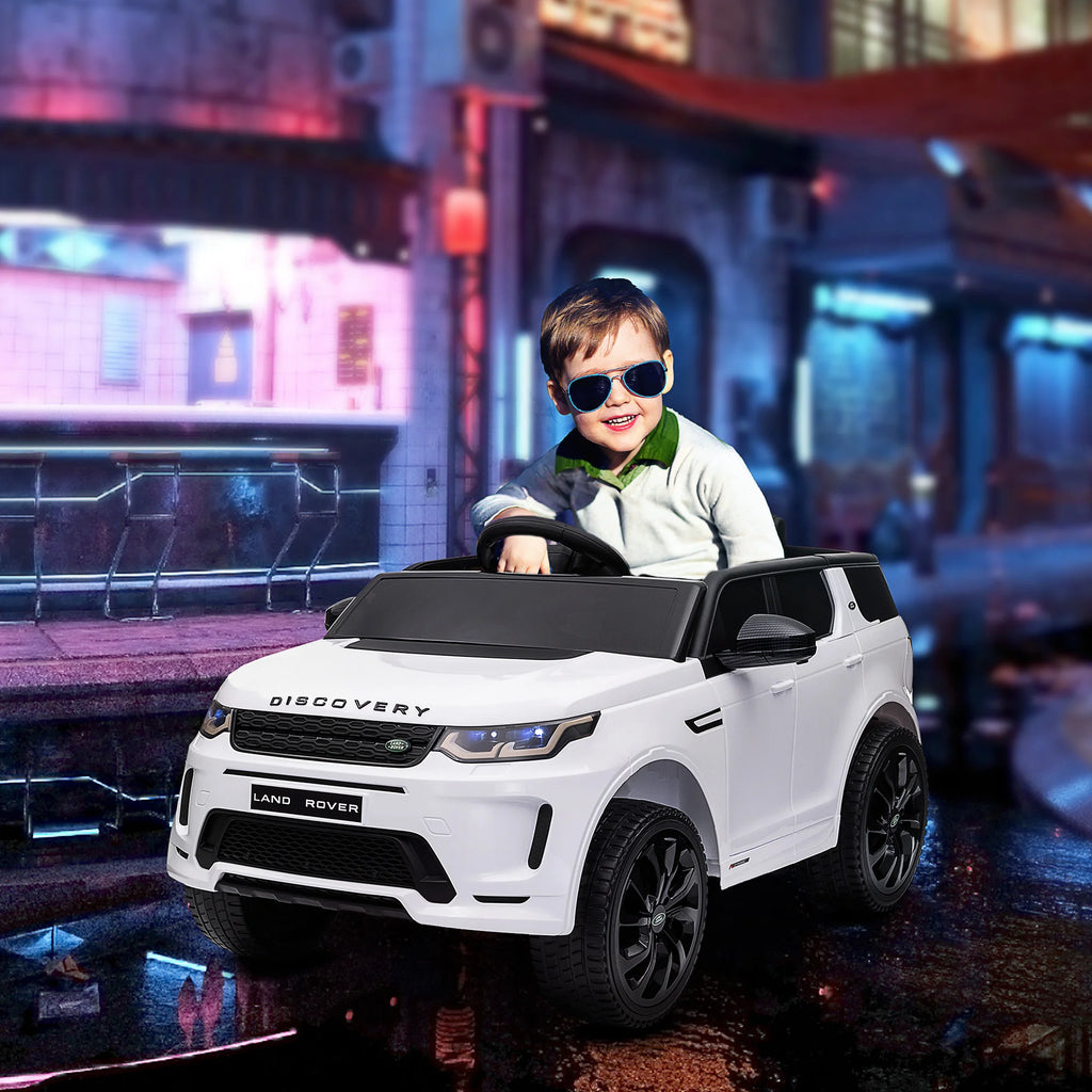 Voiture électrique enfant AIYAPLAY – Land Rover sous licence, Sport, véhicule électrique 12 V avec télécommande 2,4G et lumières