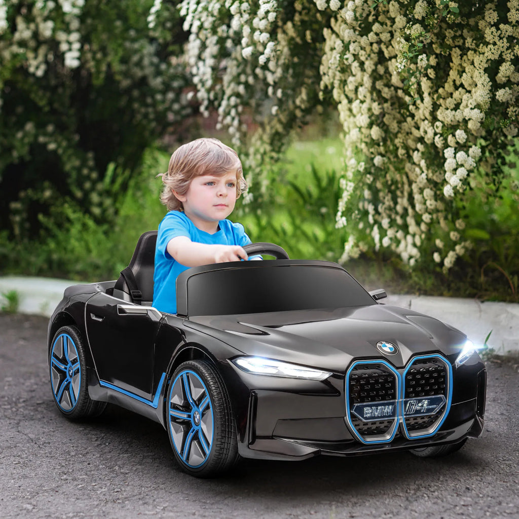Voiture électrique enfant Homcom – Pour enfants de 37 à 72 mois, avec musique MP3, 115 × 67 × 45 cm, noir