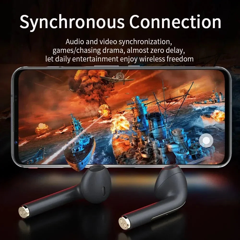 Original Sony J18 TWS Wireless Earphones Bluetooth Ture Sport Headphones HiFI Stereo Game Waterproof Headset With Mic