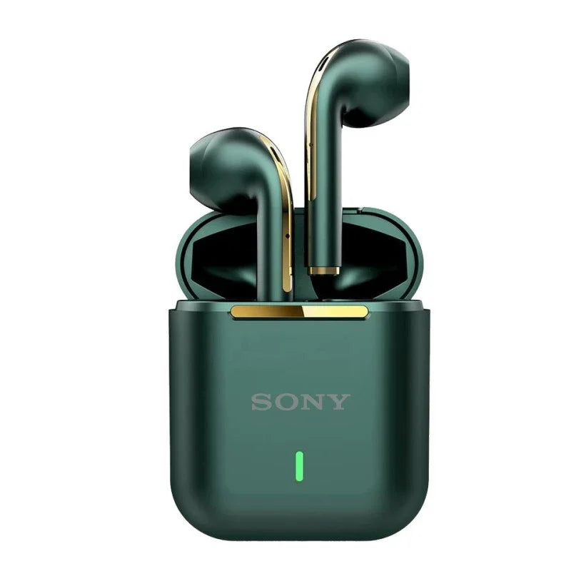 Original Sony J18 TWS Wireless Earphones Bluetooth Ture Sport Headphones HiFI Stereo Game Waterproof Headset With Mic