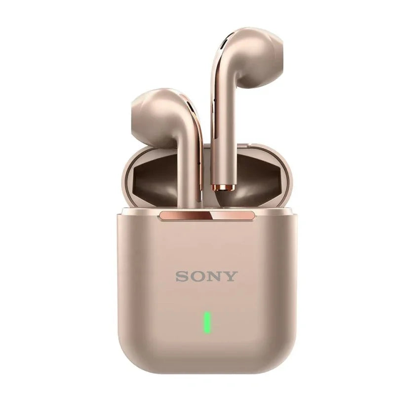 Original Sony J18 TWS Wireless Earphones Bluetooth Ture Sport Headphones HiFI Stereo Game Waterproof Headset With Mic